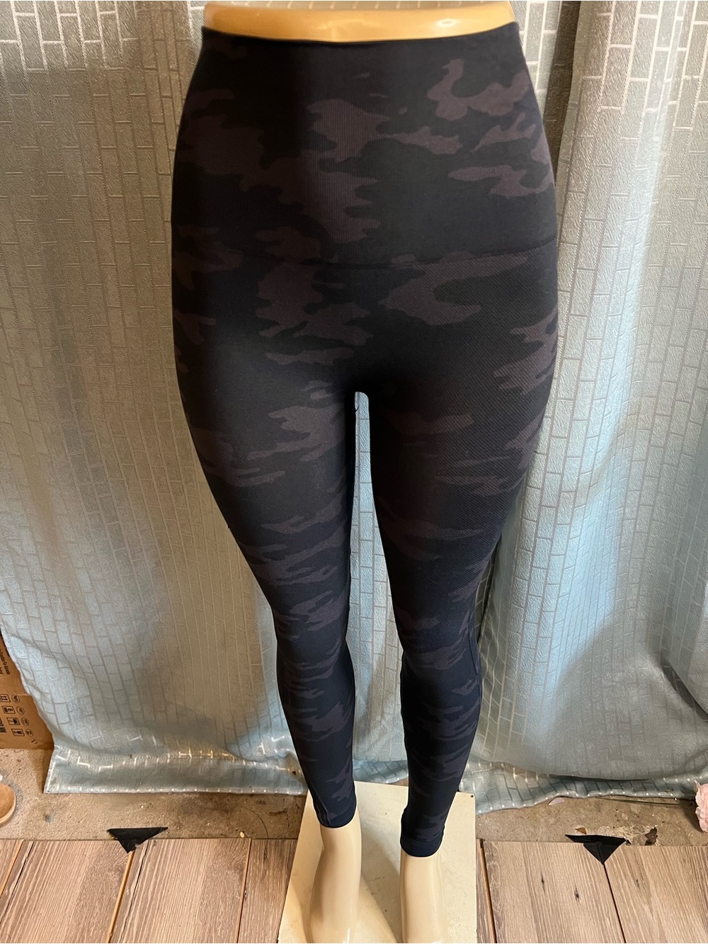 SPANX Black Camo Leggings